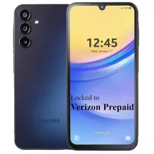 Verizon 선불 삼성 갤럭시 A15 5G, 64GB 스마트폰, 6.5인치 FHD+ 슈퍼 AMOLED 디스플레이, 50MP 트리플 카