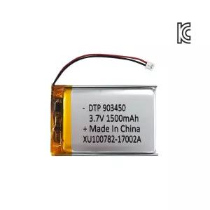 [리튬폴리머]DTP 903450 3.7V 1500mAh