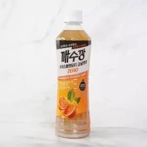 롯데칠성 깨수깡 아이스블렌딩티 감귤헛개 제로 500ml