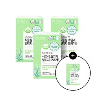 [닥터파이토][J]닥터파이토 식물성 초임계 알티지 오메가3 4박스(60캡슐)