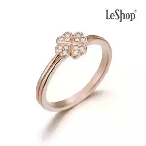 [르샵주얼리] 14K 베니 클로버 반지(GoldPlated)_LJ5355BRR
