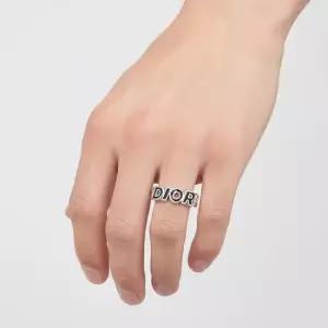 DIOR ITALIC 체인 링크 반지 R2171HOMST 992)