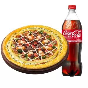 피자헛 화이트 트러플 스테이크 뇨끼 리치골드M + 콜라 1.25L