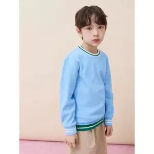 [BEANPOLE KIDS] 와플 스웨트 셔츠  스카이 블루 (BI6241U01Q)