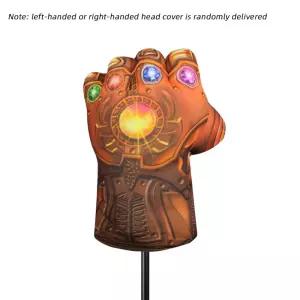 Scott Edward Golf Funny Club 헤드 커버, 페어웨이 우드, 복싱 피스트, 흥미롭고 부드럽고 기능적(Thanos