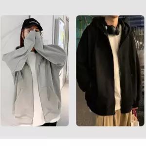 오버핏 남여공용 봄잠바 집업 아우터 단체 중학생 후드티 간절기 자켓 봄점퍼 학생 후드 집업
