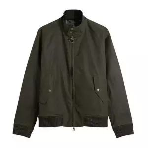 바버 MUST IT_ 바라쿠타 예일 왁스 올리브 남성 자켓 MWX2237 OLIVE