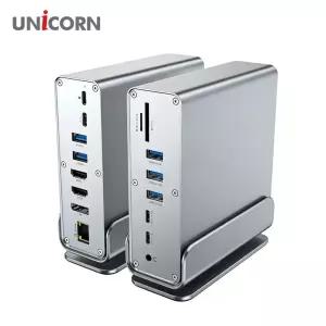 C타입 16in1 멀티허브 도킹스테이션 10G 100W 모니터확장 미러링 TCH-1600M