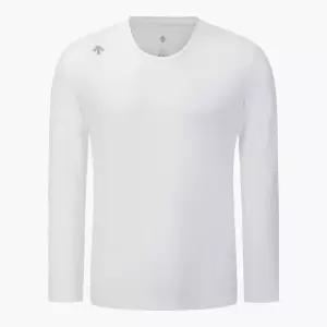 데상트골프티셔츠 VQA DR22MFIN4Q-BWTG 남성 라운드 베이스레이어 / Bright White