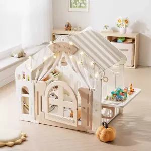 어린이 아기 실내 텐트 놀이 하우스 집 블록 문짝
