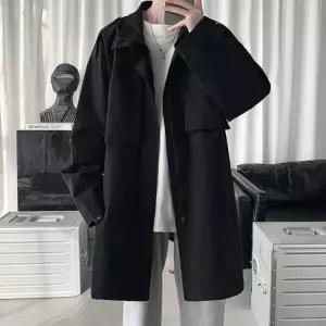 IS-CT02 트렌치 자켓 봄가을 2컬러 랍슨유통 베이직 코트 남성