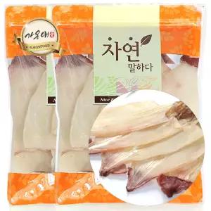 [가온애] 마른 한치 10마리 x2봉 / 부드러운 건한치 말린한치 상급 한치