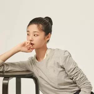 [백화점 정품] 빈폴 레이디스 [Essential] 모달 혼방 긴소매 티셔츠 - 그레이 (BF5741E023)
