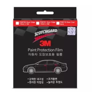 쓰리엠 투명 1cm폭 엣지문콕방지 PPF 보호필름 차량용 야외주차장 손잡이 셀프시공