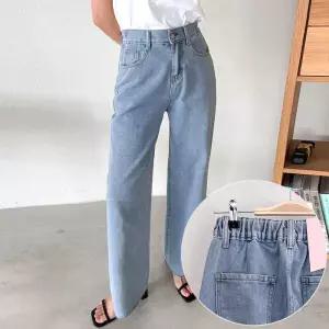 [비비드글램][가을NEW] 플라이 와이드데님 청바지 연청중청 3size