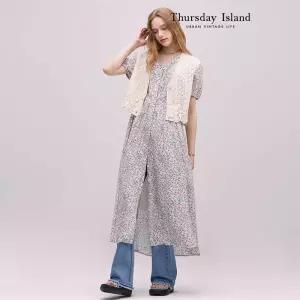 [Thursday Island] 스카시 오픈 베스트(T244MVT232W)