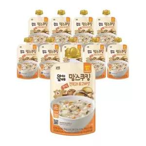 [G] 남양 맘스쿠킹 이유식 전복과 표고버섯 (9개월) 10개