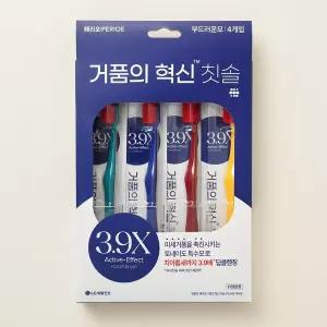 LG 페리오 거품의 혁신 칫솔 4입