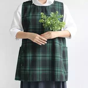 홈웨어 작업 옷같은 앞치마 귀여운 원피스형 데코