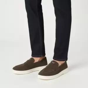 프라다 PRADA 26SS 스웨이드 로퍼 2DG166 103 F0003)