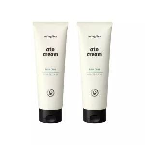 몽디에스 아토크림 240ml, 2개, 아기 신생아 유아 베이비 고보습 민감 얼굴 피부 건조 보습제