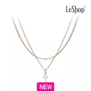 [르샵주얼리] 14K 루엘 믹스 체인 목걸이(GoldPlated)_LJ6029BRN