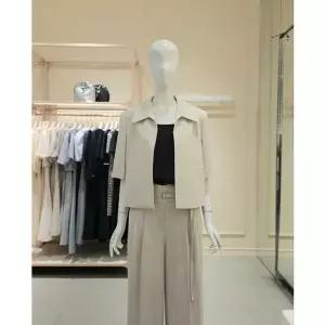 [JJ지고트](의정부점)와이드 오픈 칼라 크롭 재킷 (GR5A0JKJ71)