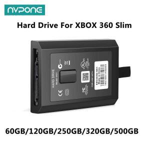 XBOX 360 슬림용 하드 드라이브 디스크 Xbox 게임 콘솔 내장 HDD 320GB