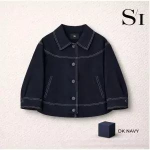 [SI]스티치 포인트 크롭 자켓(SM-JAE1143)_epc