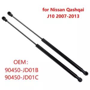 닛산 Qashqai J0 Rogue Sport 2007203 용 2Pcs 90450JD0B 자동차 뒷 트렁크 부트 게이트 스트럿 지지대 바