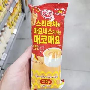 오뚜기 스리라차와 마요네스가 만난 매코매요 210g b402217 (29262084)