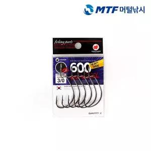 [아웃도어스/머털낚시]캣츠크로우 헤비 와이어 훅 600 지그헤드 바늘 배스낚시 빅배스 낚시바늘