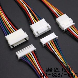 10쌍 마이크로 JST XH 2.54 2P3P4P5P6PIN 남성 플러그 커넥터 피치 와이어 케이블 포함 배터리 충전