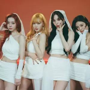 아이돌무대의상 에스파 Drama 축제 숏스커트 여돌 댄스팀 상의