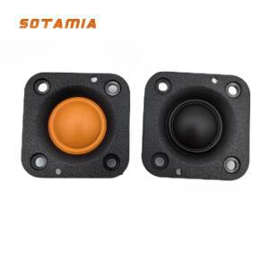 SOTAMIA 2Pcs 2 인치 48MM 트위터 스피커 4 옴 20W 코어 HIFI 실크 멤브레인 티타늄 필름 트레블 홈 시어터