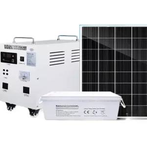 가정용 발전기 태양광 1500W 솔라시스템 배터리 패널 인버터 세트