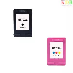 삼성 SCX 1360 M170XL + C170XL 검정+칼라 재생잉크 잉크젯 리필 호환 완제품 대용량 교체 재생 복사기 인