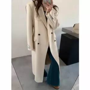 F/W 라인 롱코트 3color 핸드메이드 코트