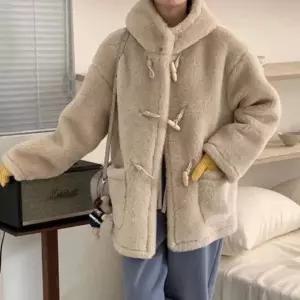F/W 더플 후드 퍼자켓 1color
