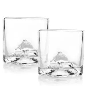 [리톤] 후지산 위스키 글라스 260ml 2P 세트 L60200