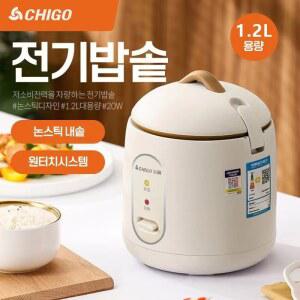 미니 자취용 전기밥솥 1인용 1 2 200W 이유식 2L블랙 창홍밥솥 쌀밥 가열 1인용 2L블랙 g 200W 145 인용 1 코팅