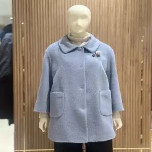 [마담포라]알파카 혼방 모직 하프코트 B4HC506A