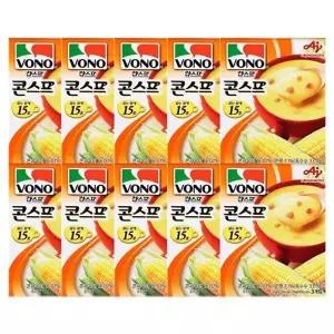 [안전포장] 보노스프 콘스프 57g(19g 3P) x 10개 145754