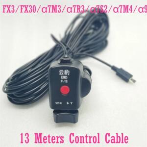 소니호환 마이크로 카메라 FX3 A7M3 A9 A6500 6000 HX60 CX510 RX1R2 RX100II RX100M3 용 줌 초점 컨트롤러