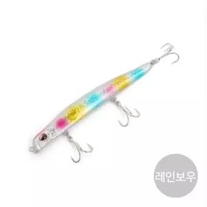 [하프클럽/]더블킬 미노우 싱킹 18g 120mm 레인보우 농어 삼치