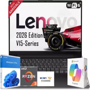 레노버 2026 신세대 V15 비즈니스 노트북 Ryzen 3 7000 시리즈 인텔 i5-1235U보다 뛰어난 성능 16GB DDR5