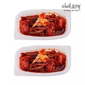이배모매 한식명장 반찬 양념게장 2팩