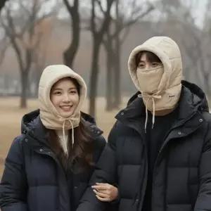 Z90 후드 워머 겨울 보온 야외활동 등산 캠핑 귀마개 마스크 넥워머 멀티스