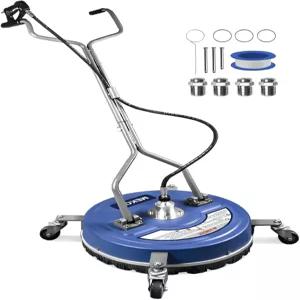 MEKOH 압력 세척기 표면 클리너 20인치 바퀴가 달린 4500PSI 파워 부착 진입로 보도 연석 데크 파티오