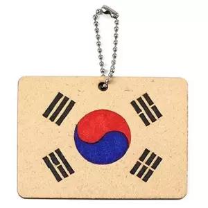 열쇠고리 가방 팬던트 핸드폰 나무 태극기 자동차-WFNTUN5